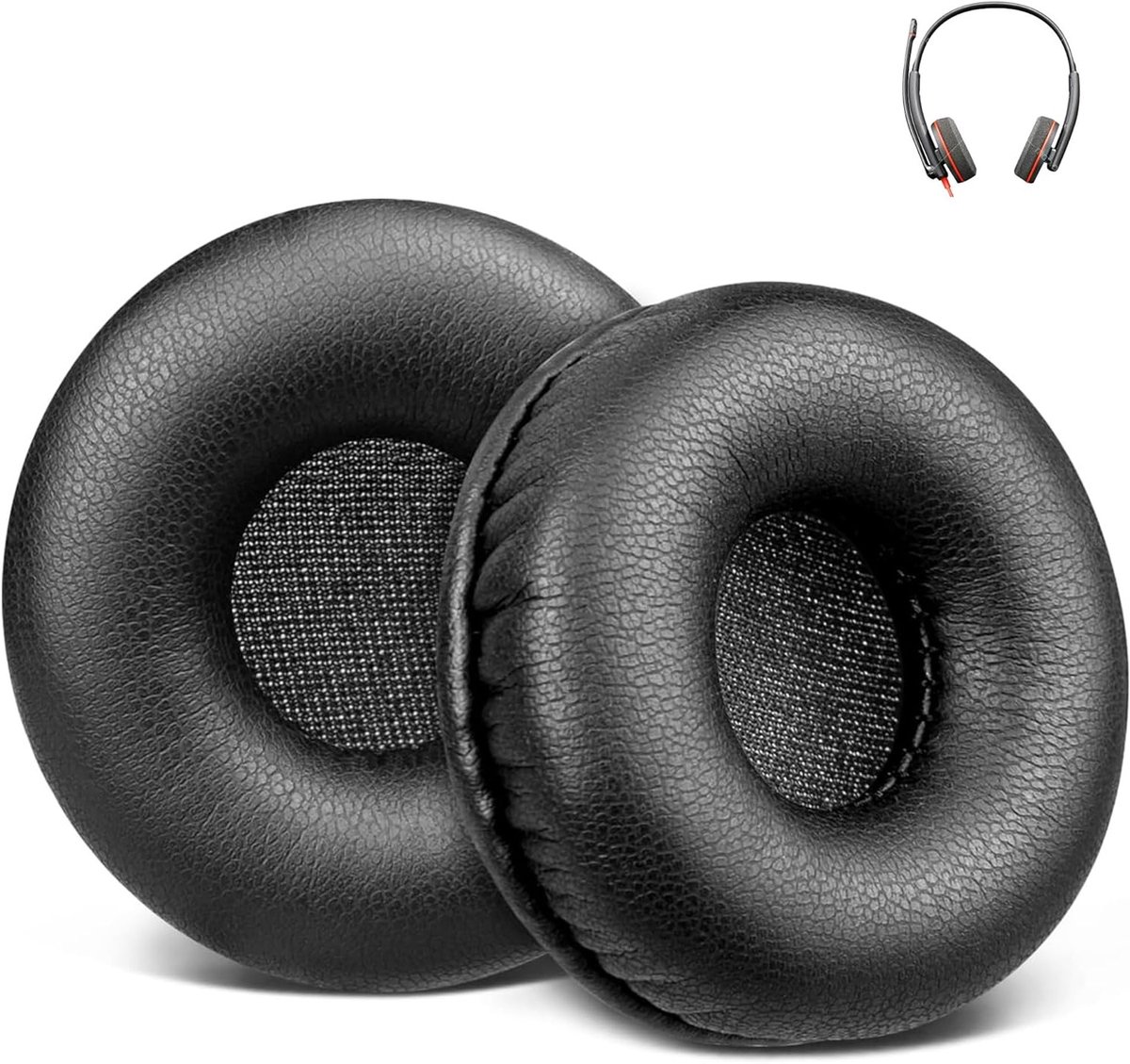 Vervangende Oorkussens voor Headsets, Geschikt voor Poly EncorePro en Savi Modellen, Comfortabel en Duurzaam
