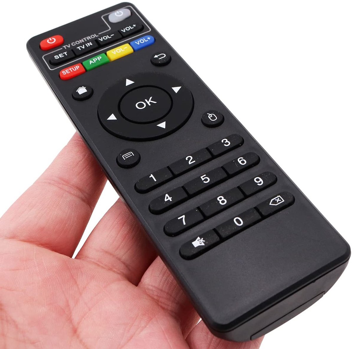 Zeynomax - Universele Afstandsbediening - Vervangingsafstandsbediening - Geen programmering nodig - Compatibel met Android TV - Ideaal voor T95 ...