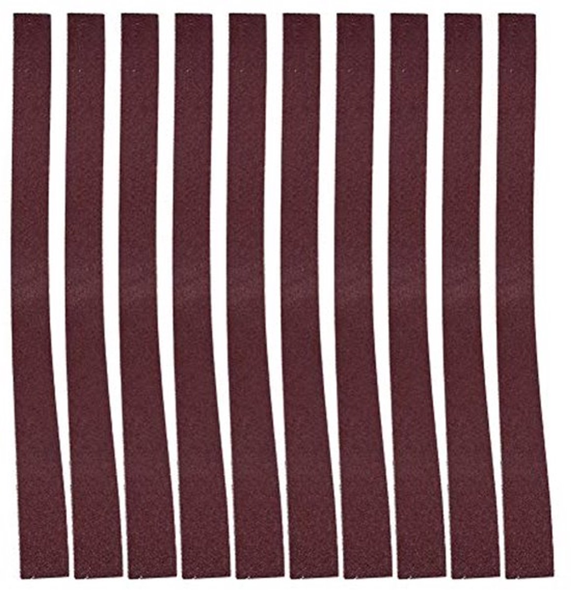 10st schuurband, 30x1 inch schuurband voor bandschuurmachine 60-180 korrel 760x25mm voor houtbewerking(100#)