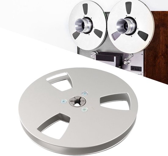 By shayne - Lege Tape Reel - Universele Aluminium Opname Reel - 5 Inch Formaat - Geschikt voor Bandrecorders - Professioneel Gebruik - Duurzaam en Li. — afbeelding 5