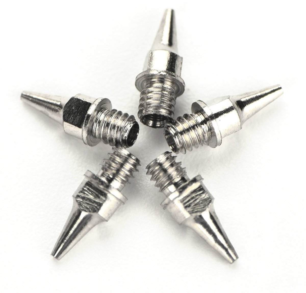 Livia home - Airbrush Naaldenset - Vervangende Vloeistofsproeiers - Professioneel en Duurzaam - 5 Stuks - Airbrush Accessoires - Geschikt voor Amateur