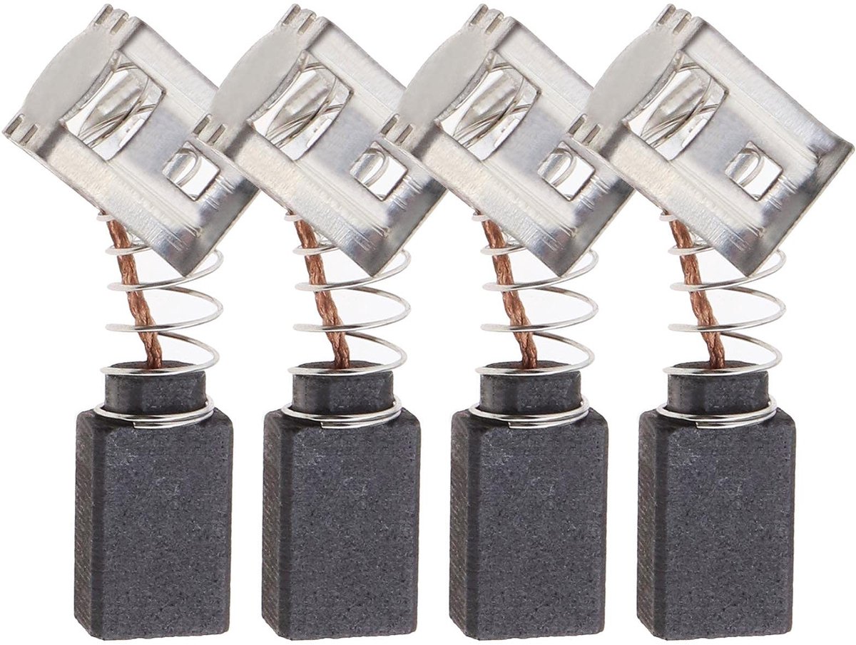 Livia home - 2 paar Koolborstels 5x8x12mm - Hamer Vervanging - Hoogwaardige Carbon - Compatibel met - Accessoires voor Power Tools