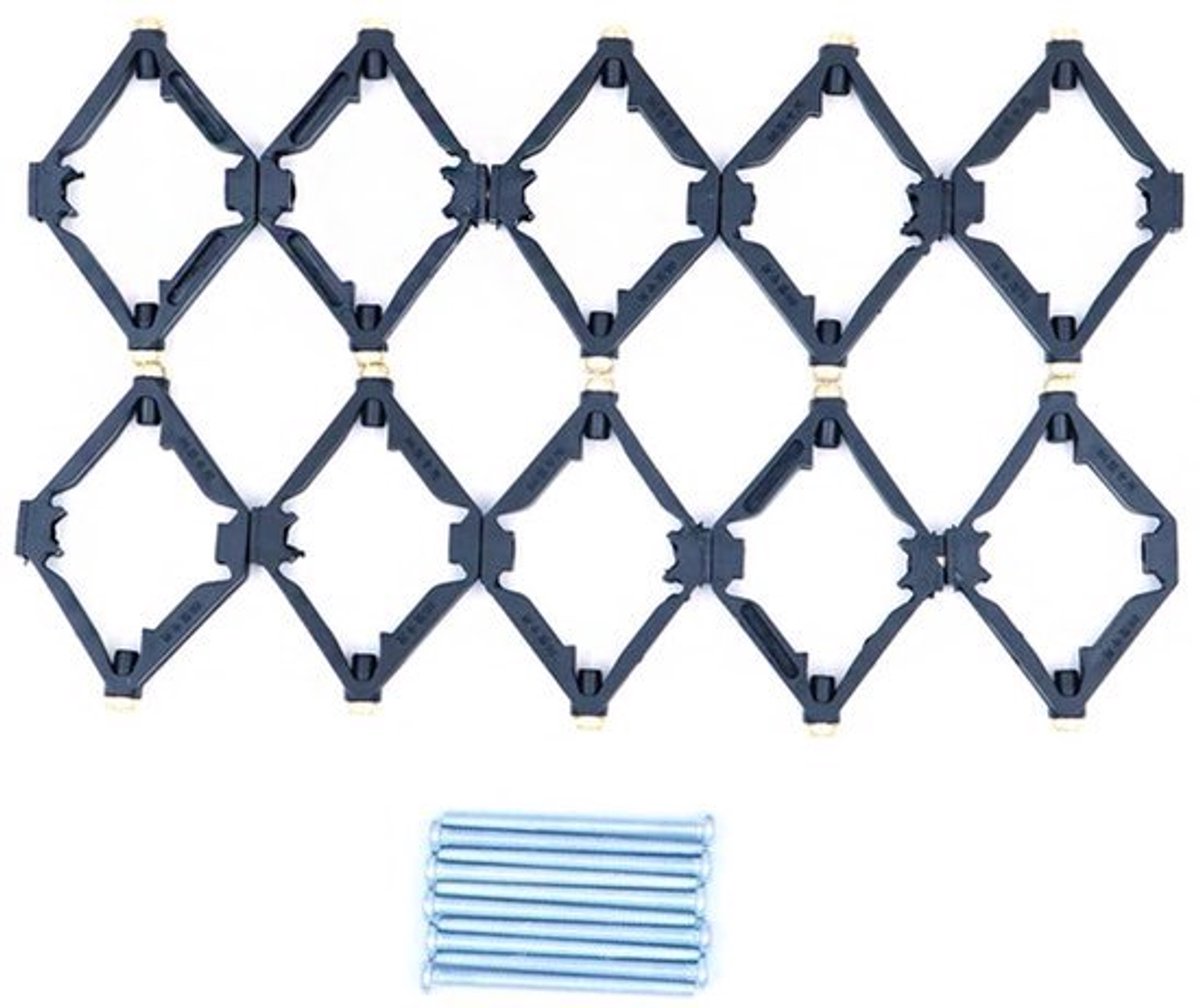 10Pcs 86mm Reparatietools - Wandmontage Switch Cassette Reparator Set met Schroeven