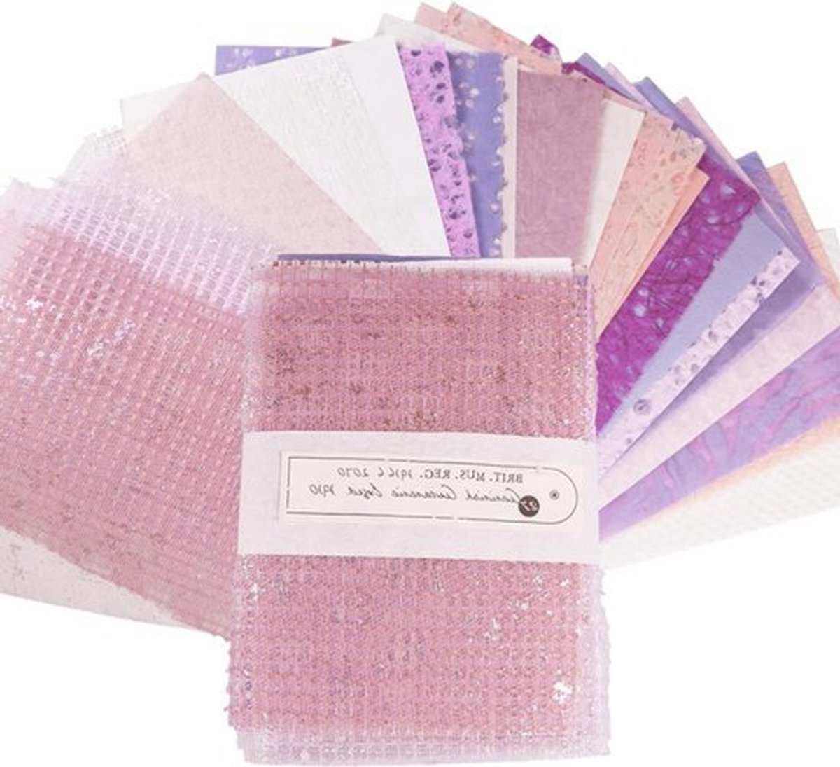 Decoratief papier knutselplakboekpapier textuurpapier A5 moerbeipapiervellen kunstweefsel washi-papier voor doe-het-zelf kaarten maken scrapbooking woondecoratie (Haitang Iris-roze)