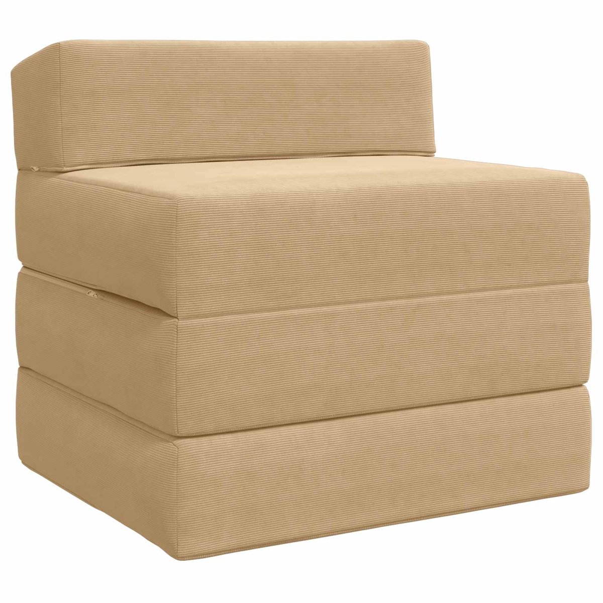 vidaXL Vouwbare - Sofa - Bed - 2-zits - Groen - Grijs - 70 - x - 60 - x - 63 - cm Groen Grijs