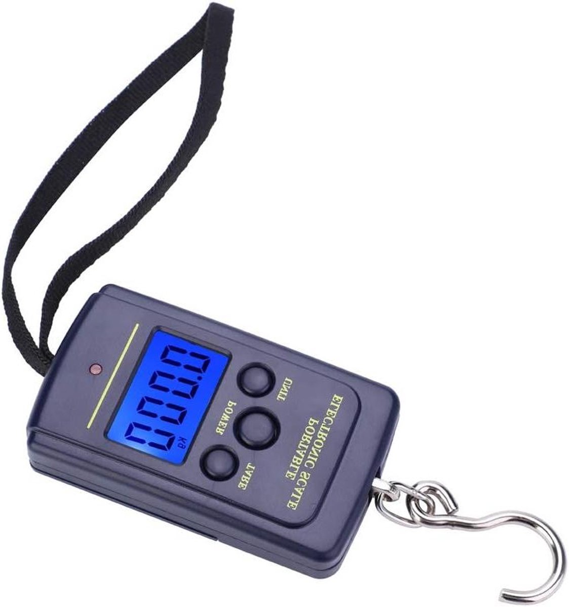 Digitale Weegschaal - Bagage Weegschaal - Bagage Wegen - Verlicht LCD Scherm - 40 kg Max - Geel