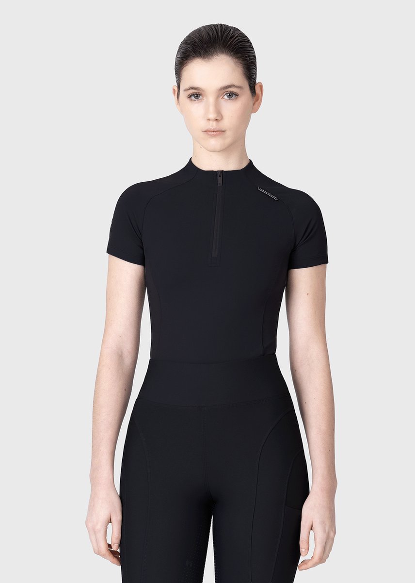 Maximilian Origin Short Sleeve Base Layer Dames S Zwart