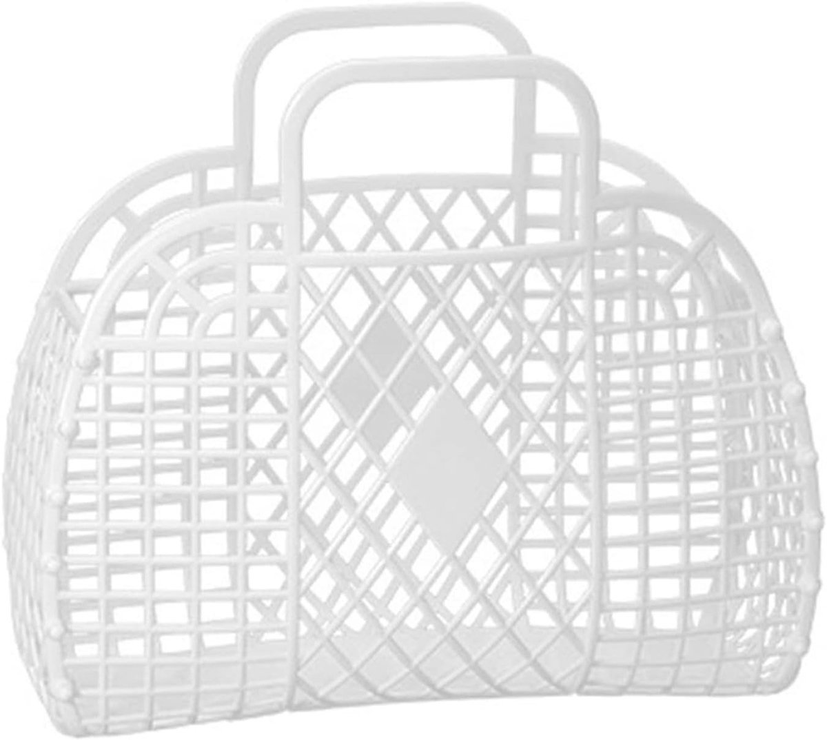 Vouwbare Opbergmand van Plastic voor Thuis, Strand, Winkelen en Speelgoed (250x110x220mm)