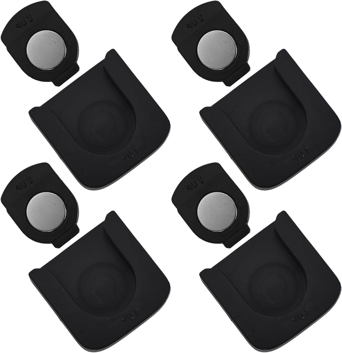 Multifunctionele Wand Organizer voor Afstandsbedieningen - Magnetische Opberghouders, Zelfklevend en Makkelijk te Bevestigen, Ideaal voor TV en Huishoudelijke Apparaten