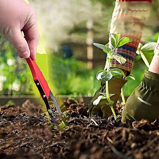 Dailygoods- Loopweeder Draagbaar - Hand Loopweeder Tool - Tuin Wiedschraper - Onkruidbestrijding - UV-bestendig Handvat - Scherp Mes - Onkruidverdelger van Dailygoods — afbeelding 2