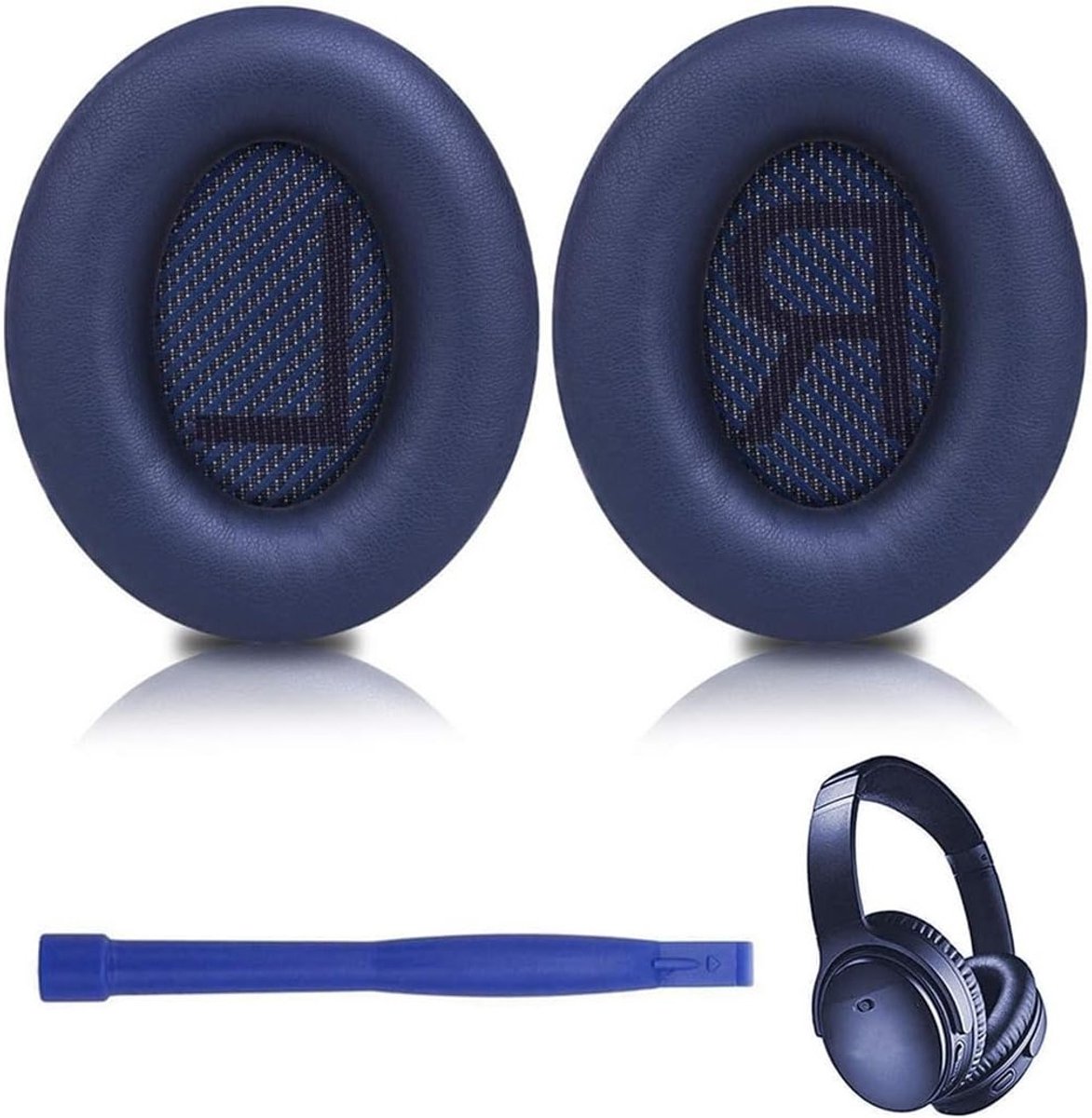 Professionele Vervangende Oorkussens van Zacht Eiwitleer voor Bose QuietComfort 35, 25, 15 en SoundLink - Comfort, Geluid en Duurzaamheid