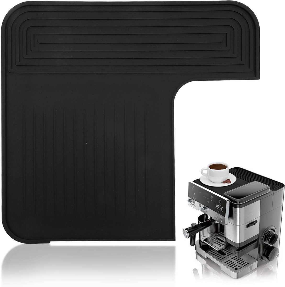 Siliconen Mat voor Luxe Espresso Machine ES601 - Antislip, Waterdicht en Warmtebestendig Onderlegger voor Koffiemaker Accessoires