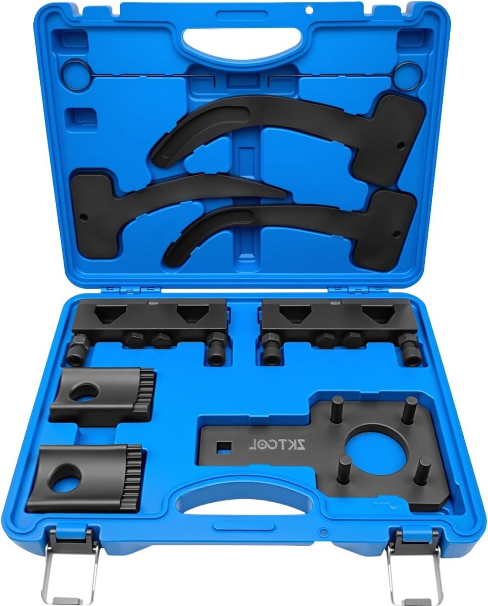 Camshaft Montagegereedschap en Crankshaft Sleutel voor VW Jeep Chrysler Dodge 3.6L Pentastar Motor, OEM 10200A 10202 10369 10198A 2025200090, Professioneel Motoronderhoud en Installatie Toolset