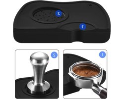 Siliconen Koffie Tamper Mat - Antislip Espresso Mat voor Barista, 12x17.5x3cm, Ideaal voor Koffiezetten en Koffie Accessoires