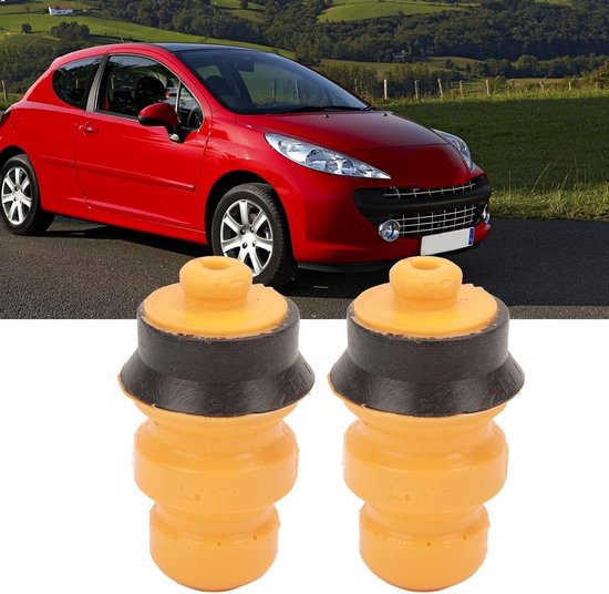 Strut Bumper Set voor Peugeot 207, 301, 2008 - 2 Stuks Achteras Schokdemper Steun met Bump Stop en Buffer Block — afbeelding 3