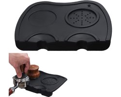 Grote Silikonentampermat voor Espresso, Barista Accessoires, Werkbladbescherming en Antislip Onderlaag