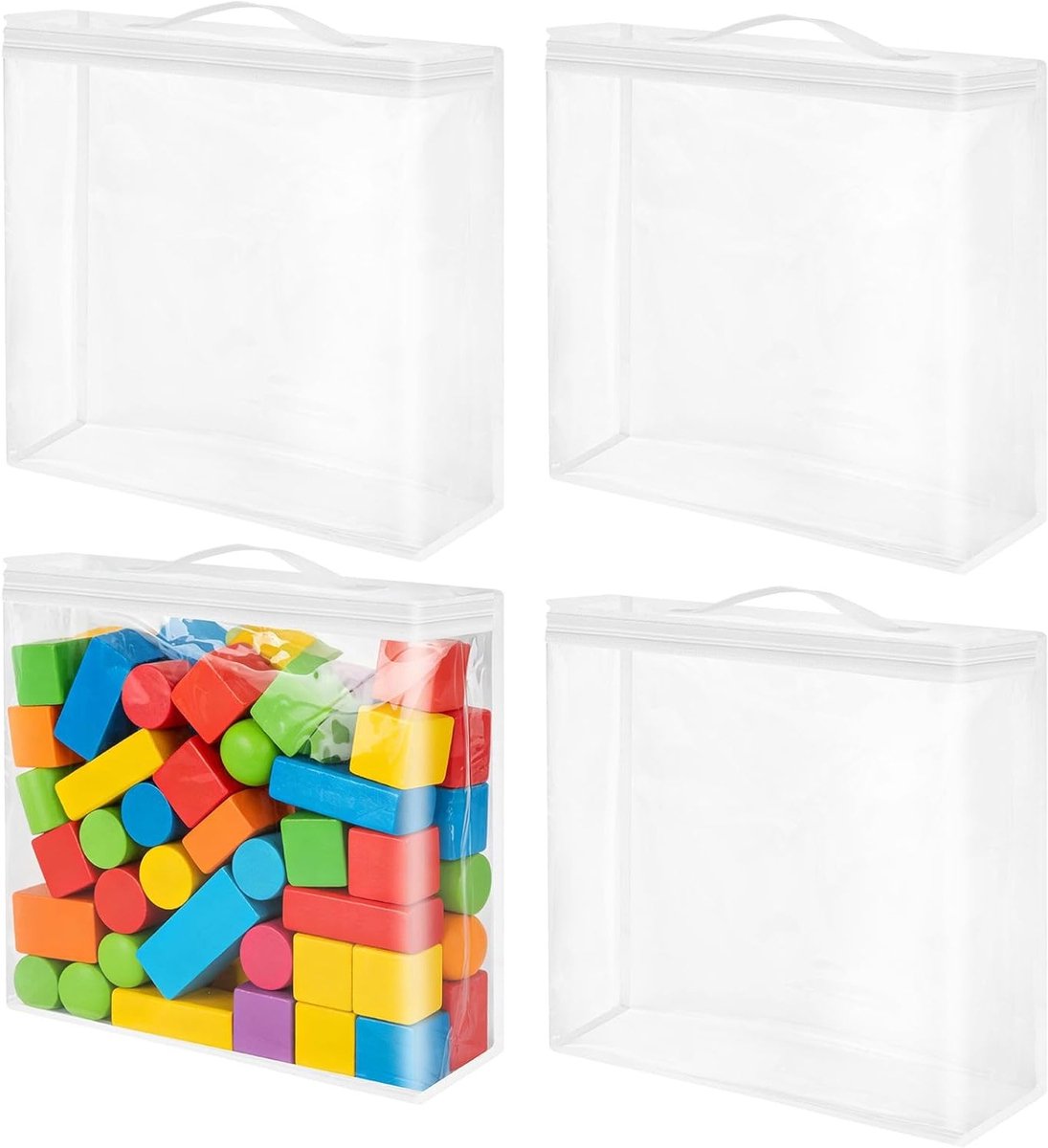 Ruimtebesparende speelgoedopbergzakken - Ideaal voor het organiseren van speelgoed, knuffels en meer