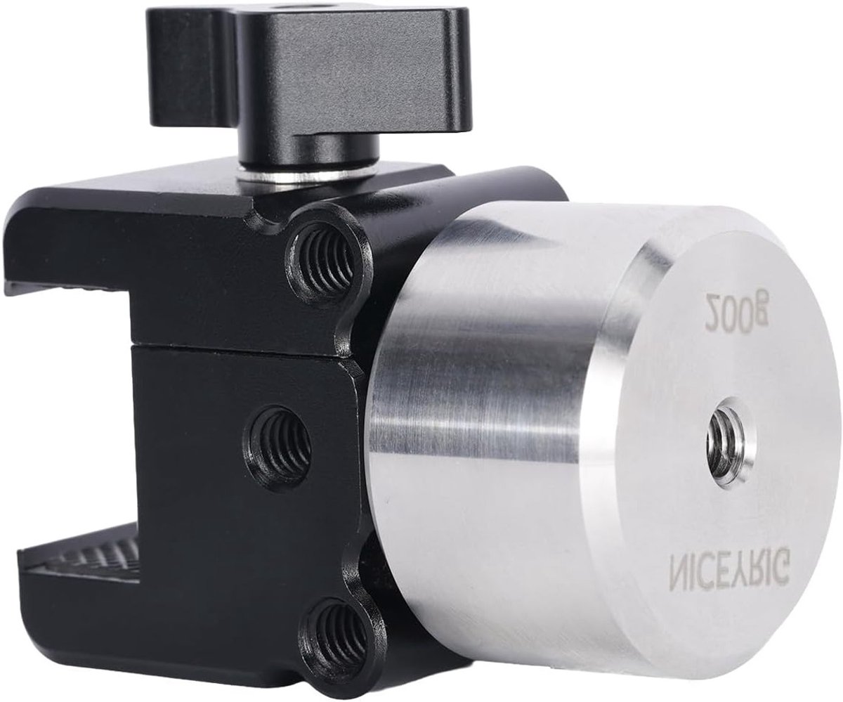 200g contragewichtklem voor camera, montageklem voor gimbals zoals DJI RS3 en Zhiyun Crane 3, ideaal voor stabilisatie en videoproductie