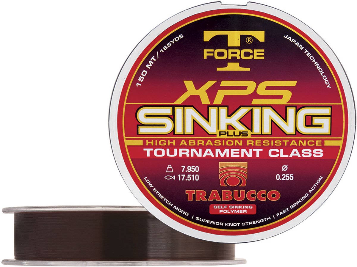 Trabucco T-Force Sinking Plus 0,22 mm - 150 m Vislijn