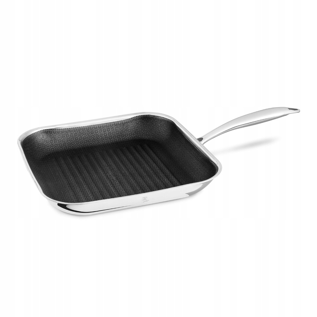 Berlinger Haus Grillpan 28cm RVS - Energiezuinig & Antiaanbaklaag