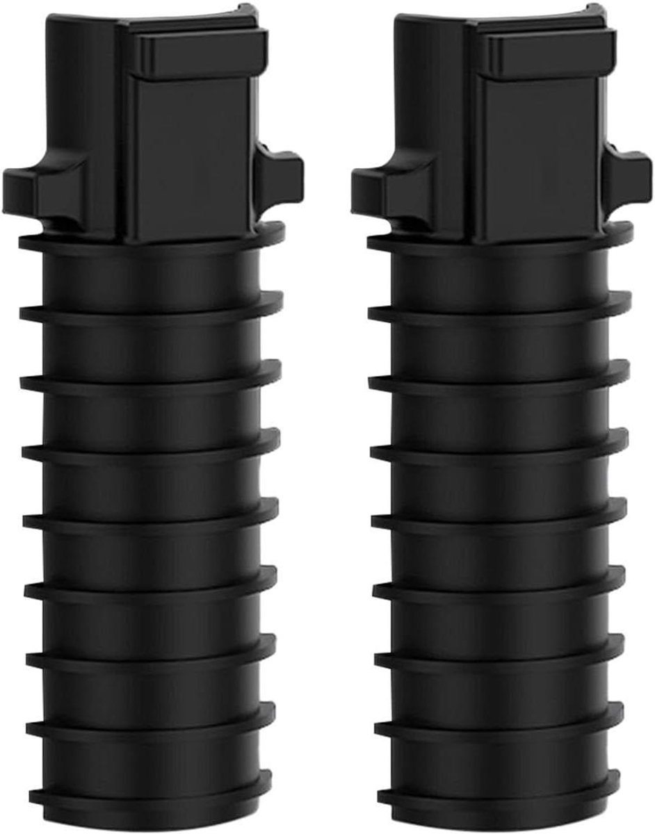 Fiets Batterijhouder - Zadelpen Mount - Elektrisch Schakelen - Anti-slip Bevestiging - 20-23 mm - Zwart