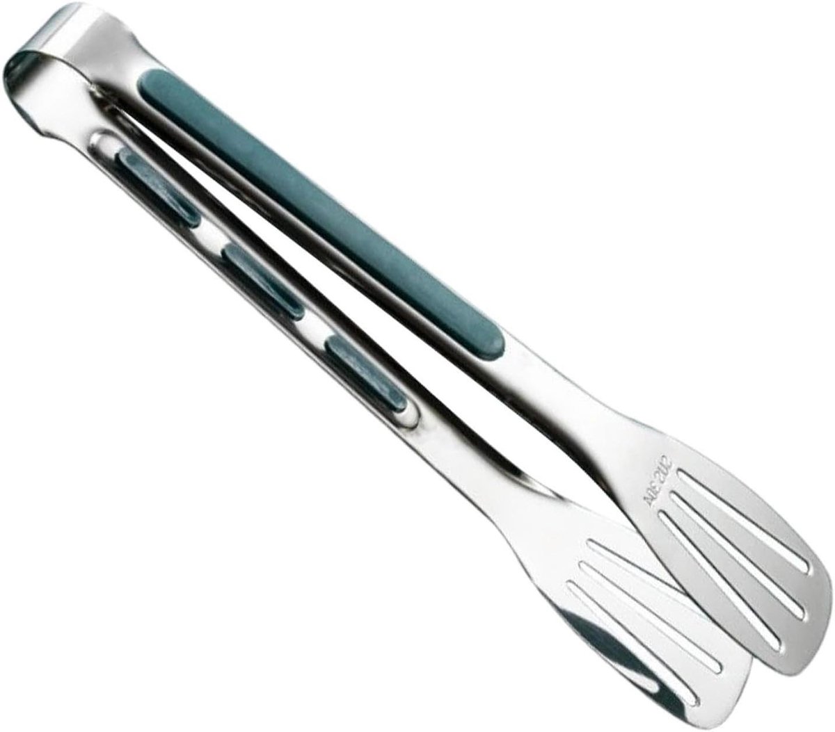 Serveertang Keuken - Voedseltang Grilltang - Koken Bakken Braden - Vaatwasserbestendig - 7 tot 12 inch - Groen