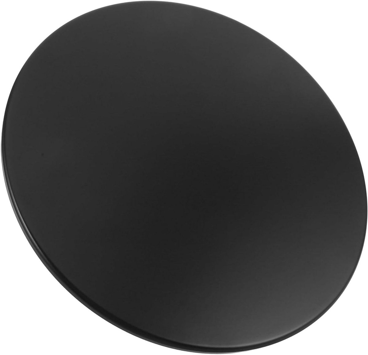 Grote pizzasteen - Bakplaat oven - Ambachtelijk bakken - Hittebestendig 800°C - 33 cm rond - Zwart