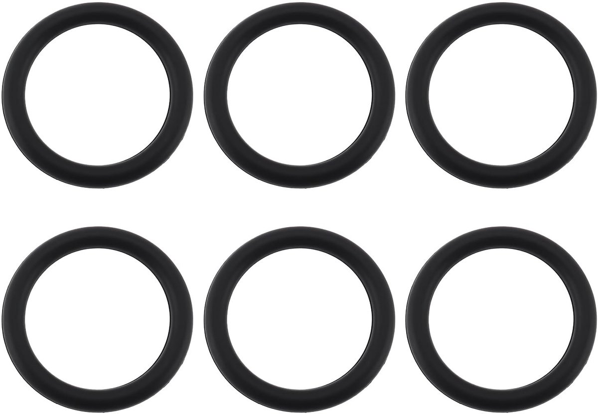 Dailygoods- O-ring 50 Stuks - Nitrilrubber - Afdichting 26x20x3mm - Waterleidingen - Compressoren - Hoge Temperatuur/Drukbestendigheid - Afdichtring