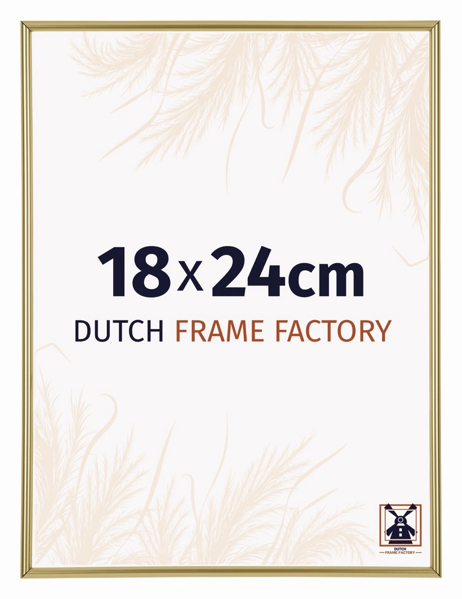 Dutch Frame Factory Fotolijst 18x24 cm - Kunststof - Goud - Angers