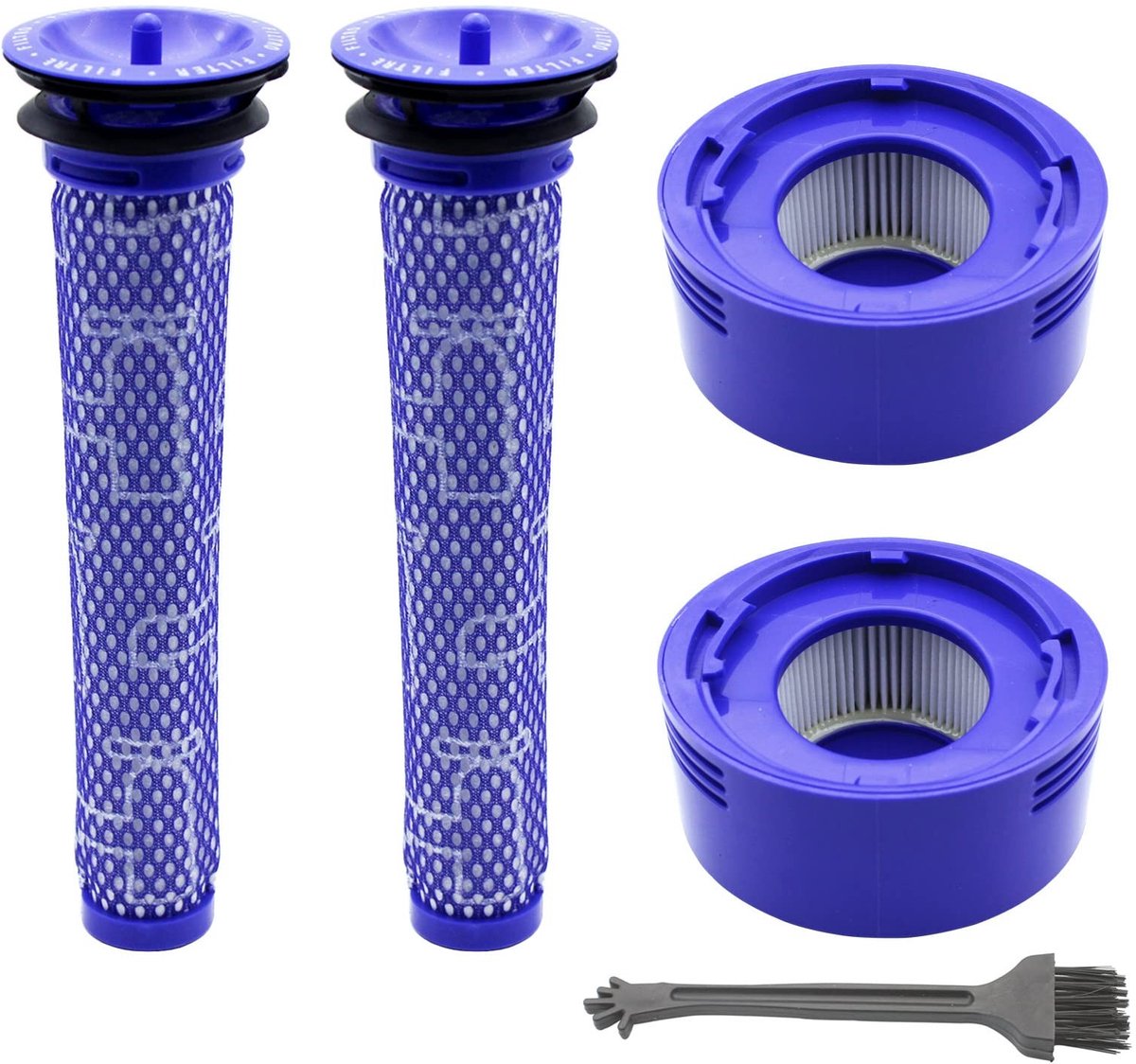 VLEMICO - Vacuümfilters - Vervangingsfilters - 4 Pack - Compatibel met Dyson V7 V8 - HEPA-filter - Hoogwaardige prestaties - Geschikt voor diverse...