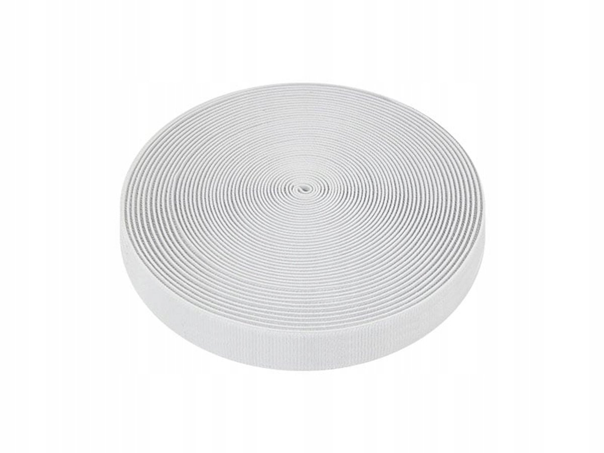 Sterke Klittenband 30mm x 5m Wit - Haak & Lus