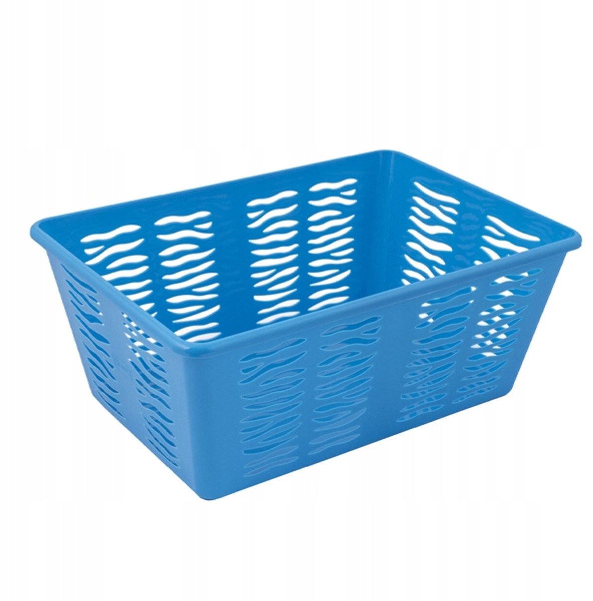 BRANQ Zebra Opbergmand 36,4x25,4x14,5cm - BPA-vrij, Blauw