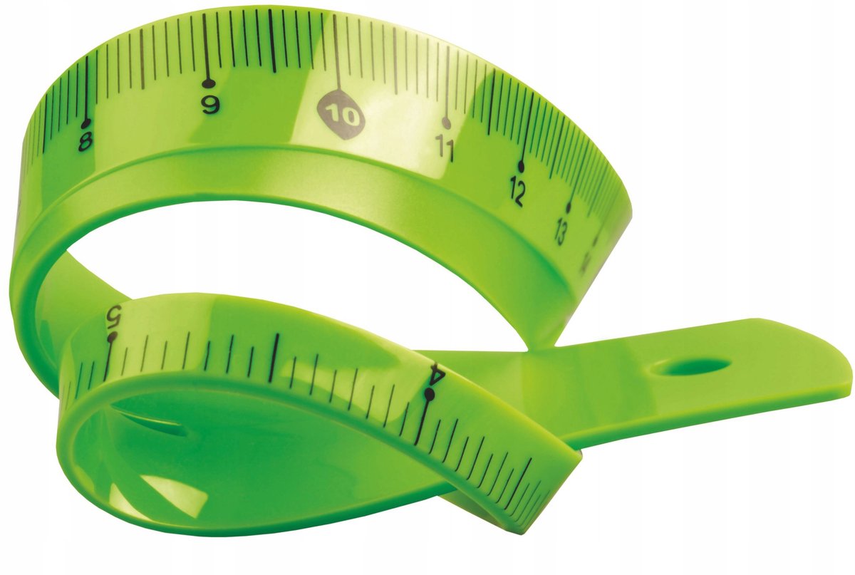Flexibele Liniaal 20cm Groen - Ideaal voor School en Precisiewerk