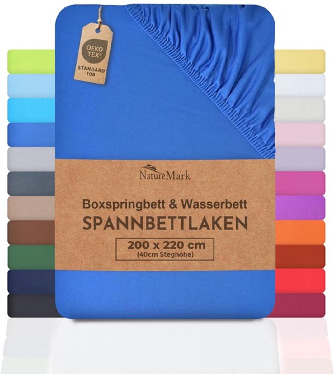 Dailygoody - Hoeslaken - Katoen - Spandex - 200 x 220 cm
