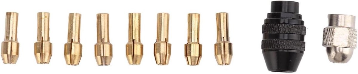 Boorhouder Set - Draaibank Accessoires - Precisiewerk - Koperen Klemmen - 08-32 mm