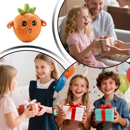 Interactief Pluche Speelgoed - Muziek Knuffel - Educatief Spel - Vormen en Kleuren - 23 x 21 x 10.5 cm — afbeelding 5
