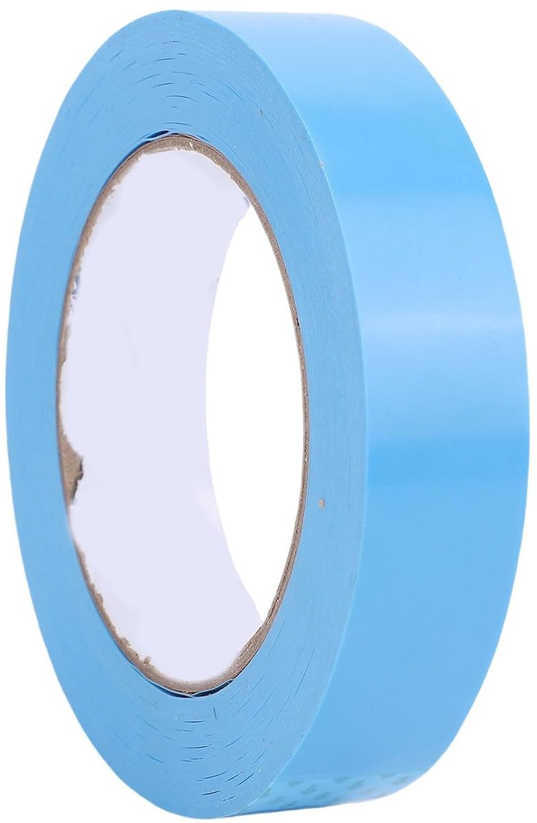 Fiets Velglint - Velgstrip Voering - Fiets Beschermen - Gereedschapsloze Installatie - 25 Mm X 50 M - Blauw