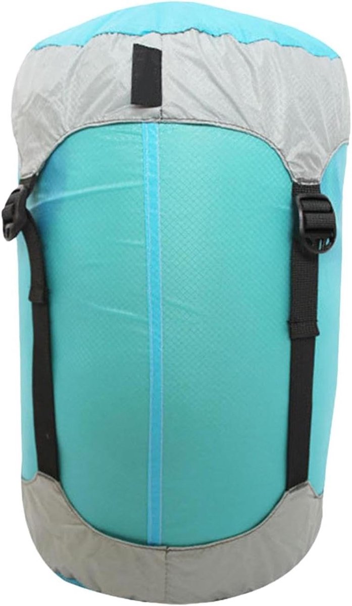 Compressiezakken Reizen - Opbergzakken Outdoor - Ruimte Besparen - Waterdicht Nylon - Maat M - Blauw