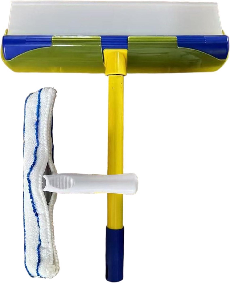 Ruiten Reiniger - Spiegel Gereedschap - Streeploos Schoonmaken - Praktisch Reservoir - 39x30cm - Blauw