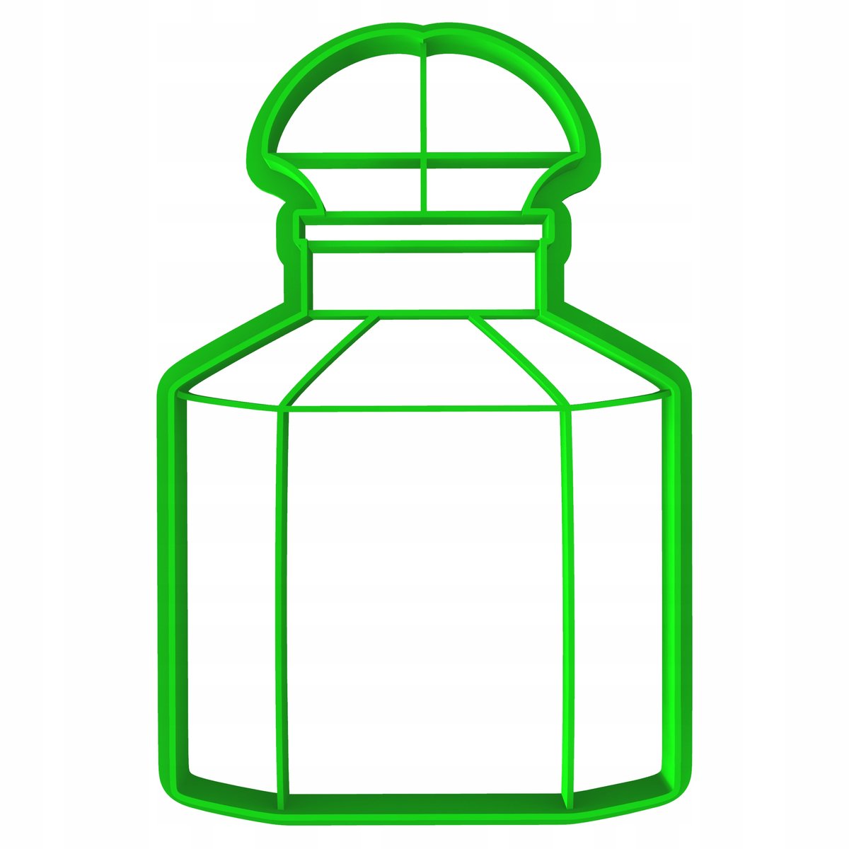 Koekjesvorm Parfum 10cm - Unieke Vormen voor Bakkerij & Decoratie