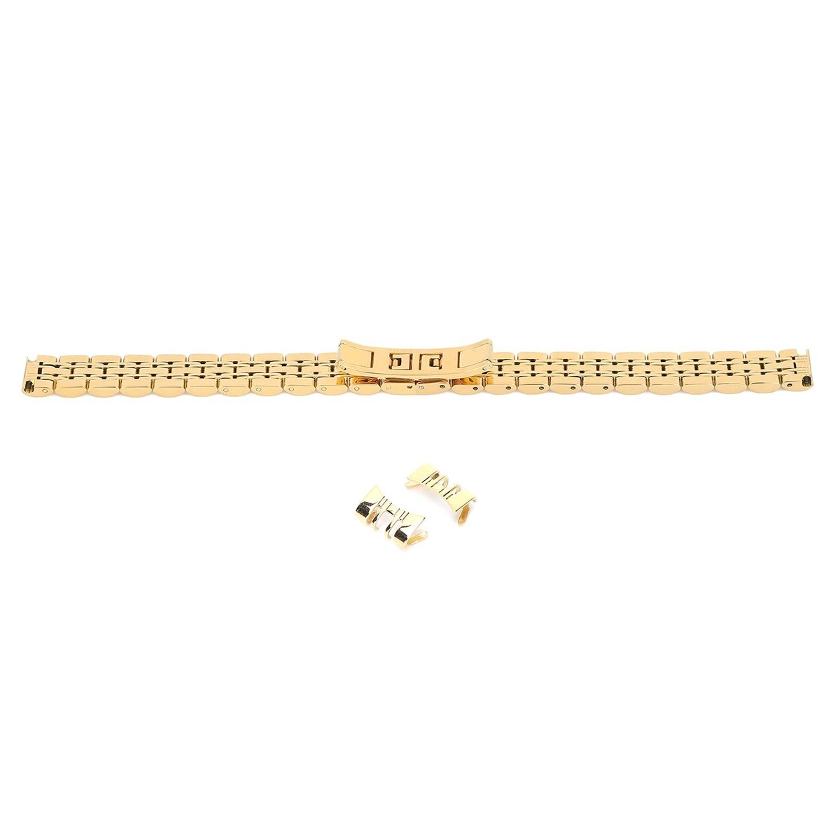 Dailygoods- Horlogeband Hoogwaardig Roestvrij Staal - Draagbare Vervangende Horlogeband - Horlogeband Inkorter - Ergonomisch Ontwerp - Comfortabele Draagervaring - Gebruiksvriendelijk Accessoire - Horlogeriem