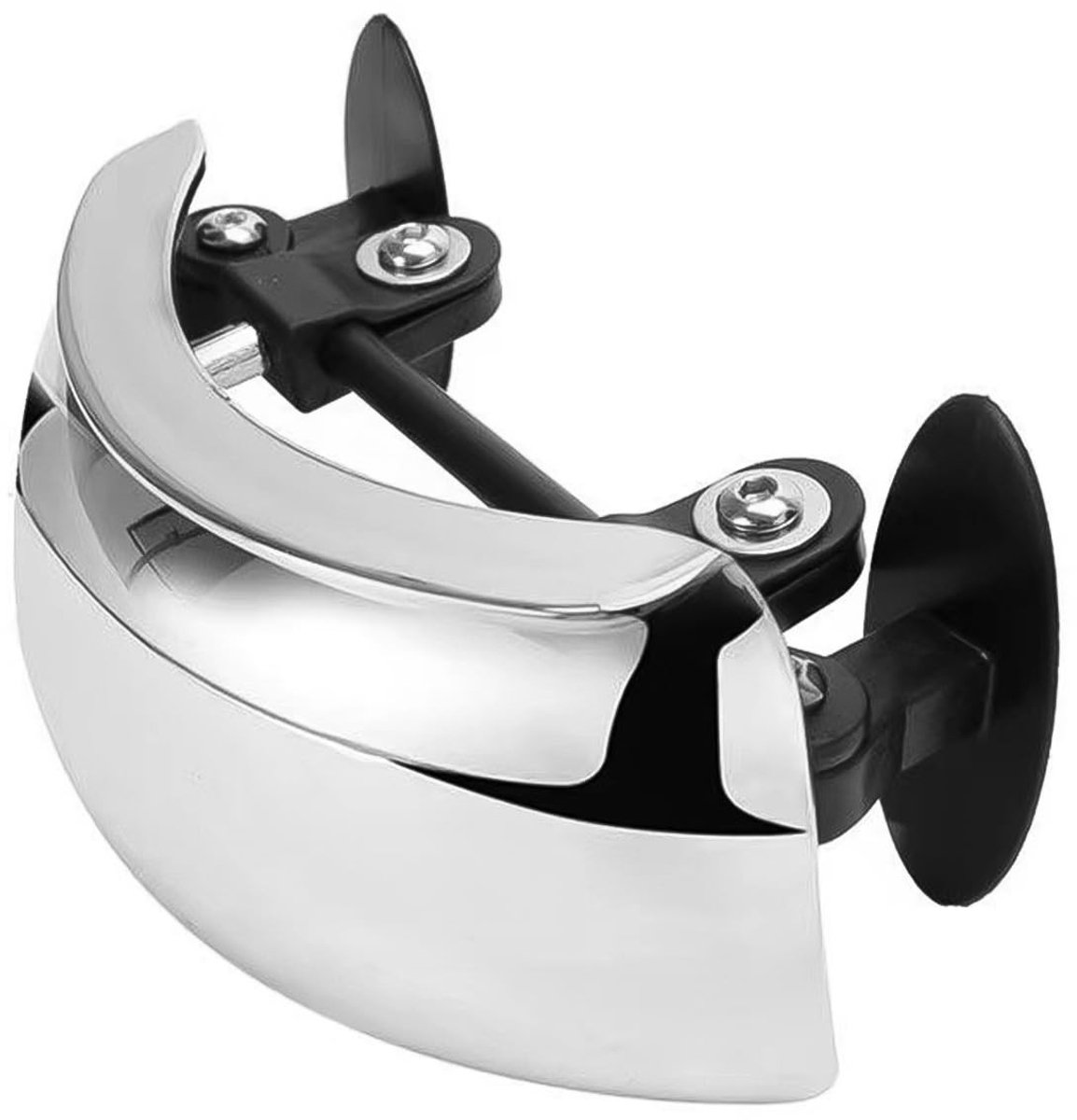 Dailygoods- Motorfietsspiegels 180° Groothoekzicht - Achteruitrijspiegels - Verstelbare Kijkhoek - Dode Hoek Vermijden - Veiligheid - Ideaal voor Motoren/Scooters - Motorfiets Spiegels
