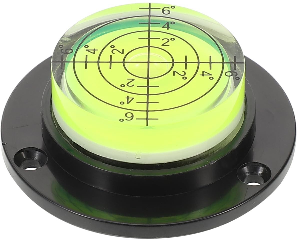 BRENZOOS- Waterpas - Compact Niveau - Mini Waterpas - Nivelleer Tool - Horizontale Meting - Duurzaam Materiaal