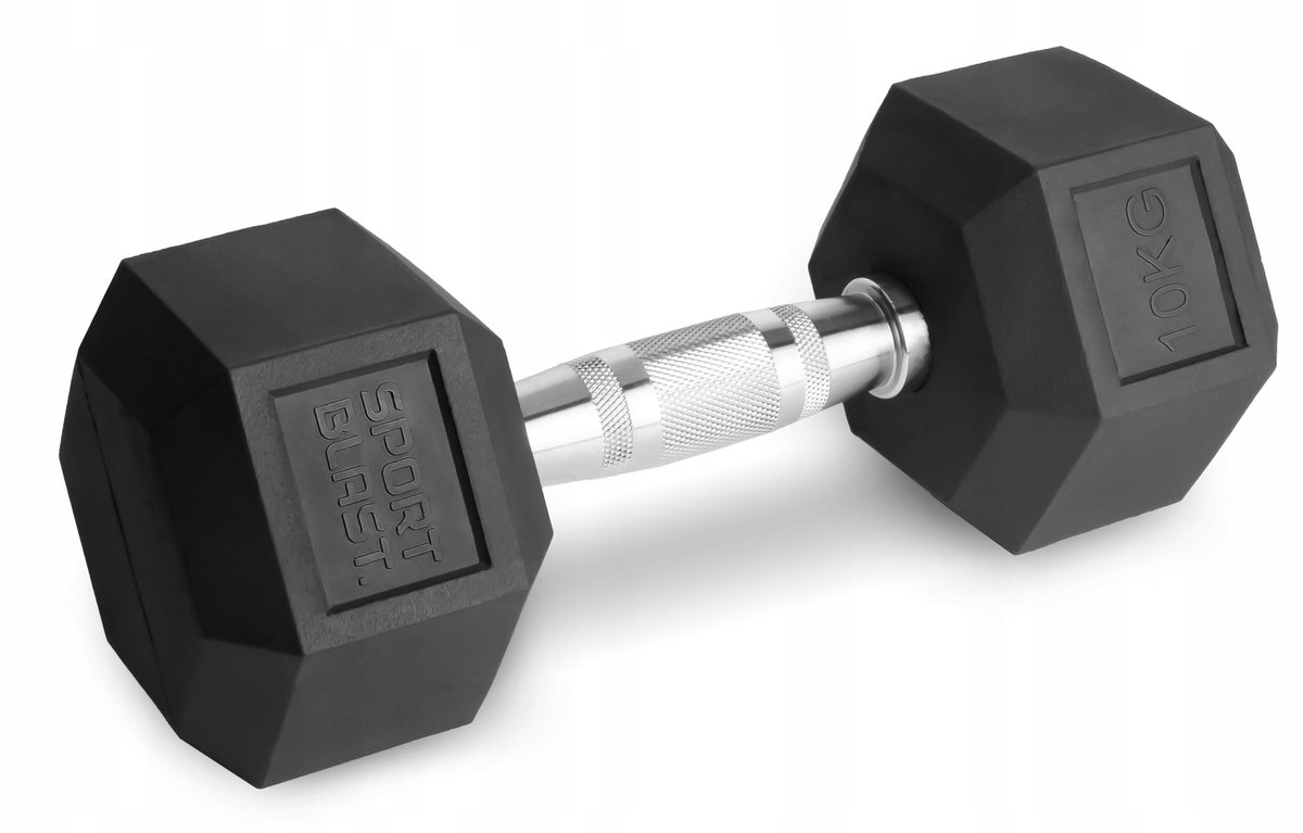 10kg Gecoate Halter van Gietijzer - Ideaal voor Krachttraining