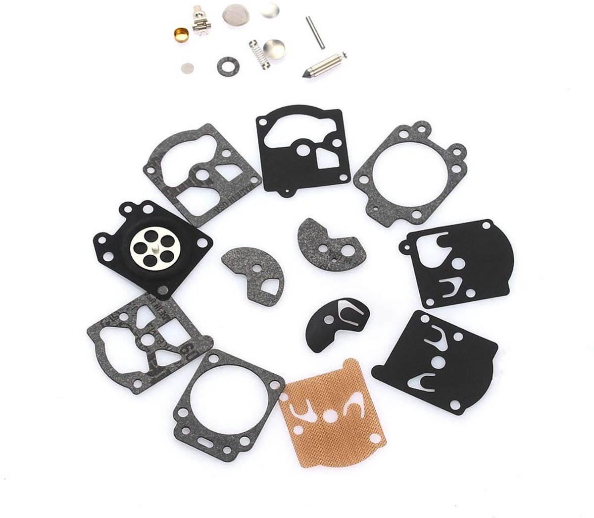 Dailygoods- Carburateur Reparatieset Hoge Kwaliteit - 1-Pack - Membraanpakking - Vervang P/N: K10-WAT - Past op Walbro WA/WT - Geschikt voor ECHO Kettingzaagmodellen - Inclusief diverse modellen