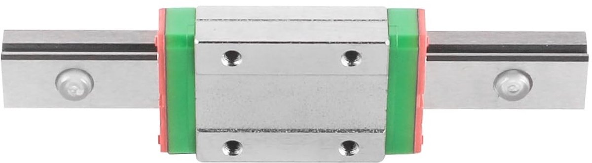 Dailygoods- Lineaire Railgeleider Soepele Beweging - Schuifblok - Stalen Wagenblok - 3D-printeraccessoires - Efficiënte Lastverdeling - Verhoogde Stabiliteit - Bewegingsgeleider