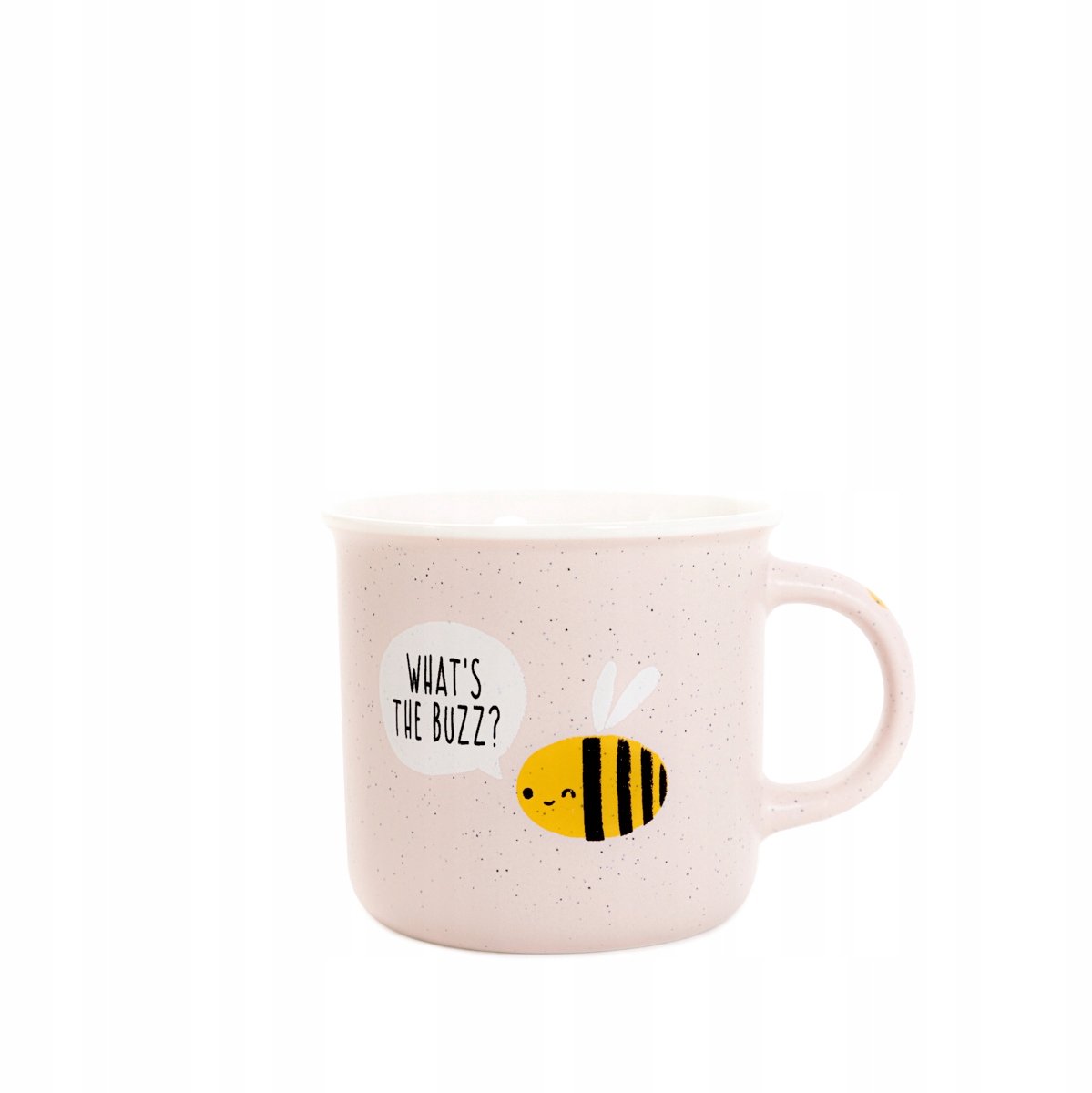 ANNBEE Mok met Bij - Roze - 0,35L - HOMLA Porselein
