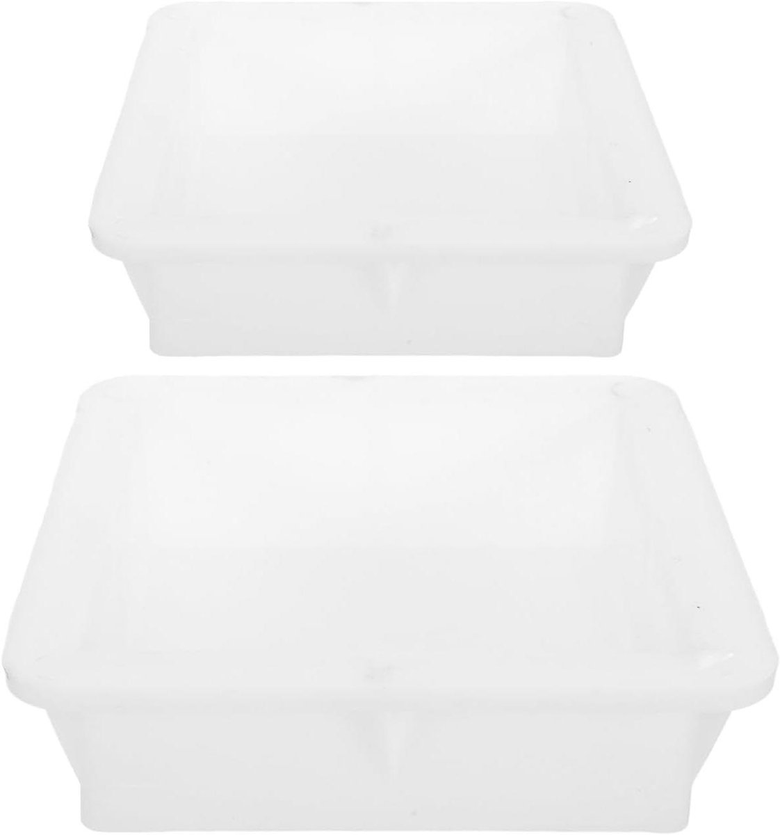 Betonmallen Set - Tuinpad Mal - Pad Aanleggen - MixFriendly Release - 26 x 23 x 56 cm - Wit