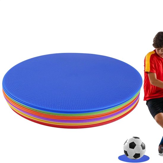 Voetbal Training Disc - Sport Markers - Behendigheid Trainen - Anti-slip Ontwerp - 23 cm Diameter - Meerdere Kleuren — afbeelding 4