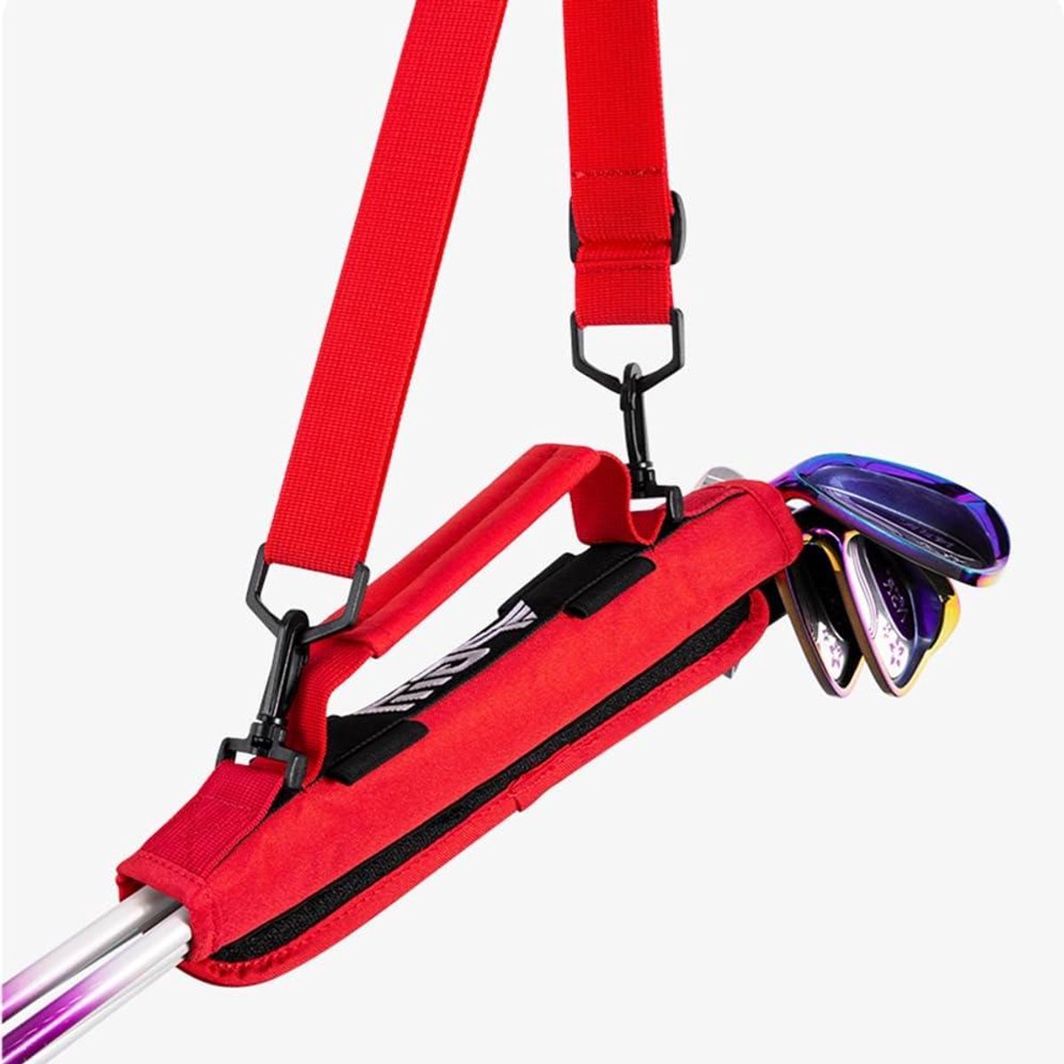 Potlood Golftas - Golf Club Tas - Golf Training - Draagbare Lichtgewicht - 165 x 29 cm - Rood